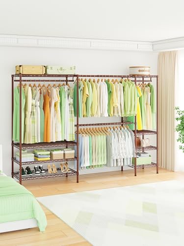 E11 Heavy Duty Closet Garment Rack