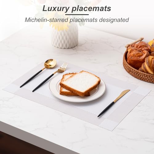 Placemats Set of 4 Washable Indoor (4 Count)