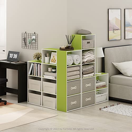 LUDER 2 Tier Book Shelf
