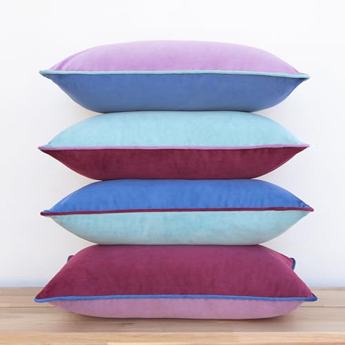 Decorative Throw Pillow Covers Cushion Cases (4 Count)