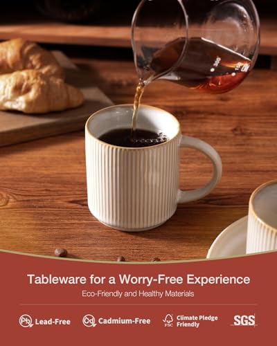Coffee Mug Set of 6 (6 Count)