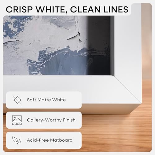 10x14 White Picture Frame (2 Count)