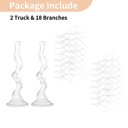 Artificial White Tree Branch for Christmas (2 Count)