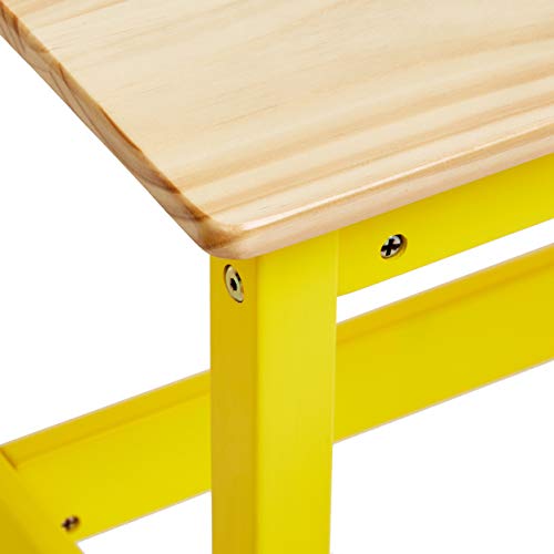 Indoor Kids Picnic Table and Bench Set (3 Count)