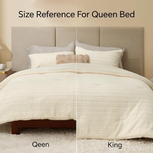 Faux Fur King Size Comforter Set