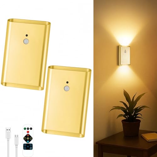 Motion Sensor Wall Sconce (2 Count)