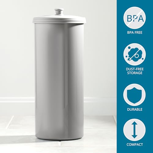 Freestanding Bathroom Toilet Paper Storage Holder (2 Count)