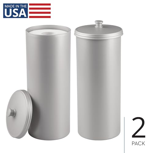 Freestanding Bathroom Toilet Paper Storage Holder (2 Count)