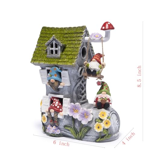 Spring Solar Gnomes Garden Decor