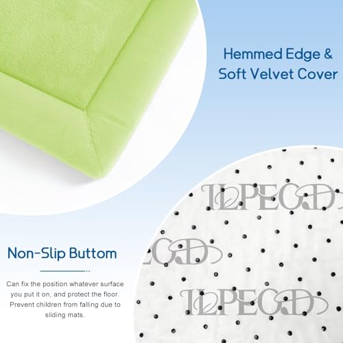 Baby Play Mat for Floor Nursery Muscle Mat Area Rug Playroom Rug 79x79" Elastic Foam 1.3" Thick Crawling Mat for Babies