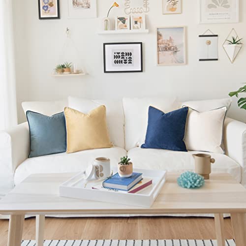 Decorative Throw Pillow Covers Cushion Cases (4 Count)