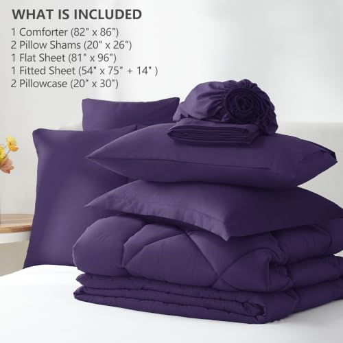 Full Size Comforter Sets Purple