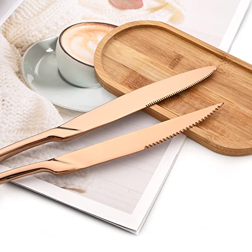 24 Piece Copper Flatware (12.75 Count)