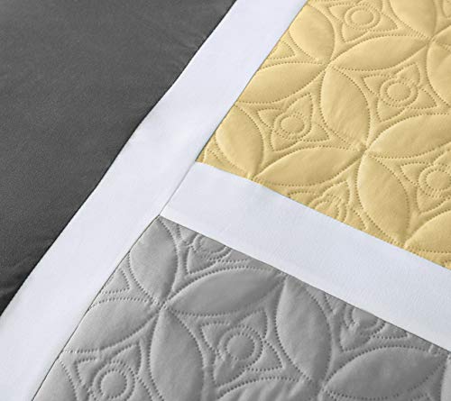 Upland 7 Piece Quilted Patchwork Comforter Set