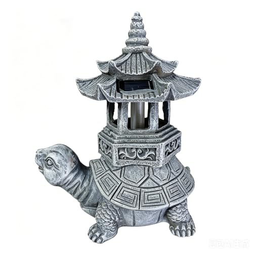 Solar Garden Turtle Statue (621 Count)
