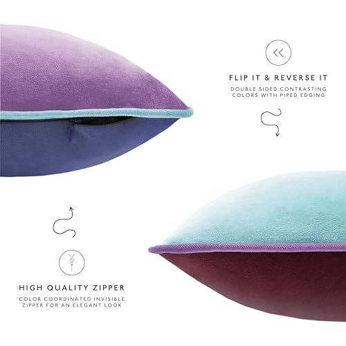 Decorative Throw Pillow Covers Cushion Cases (4 Count)