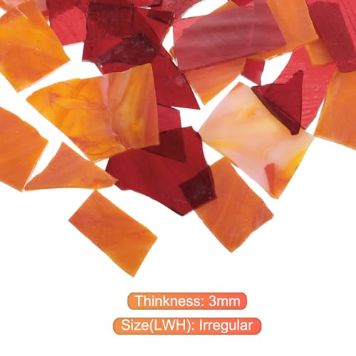 200g Glass Mosaic Tiles for Craft