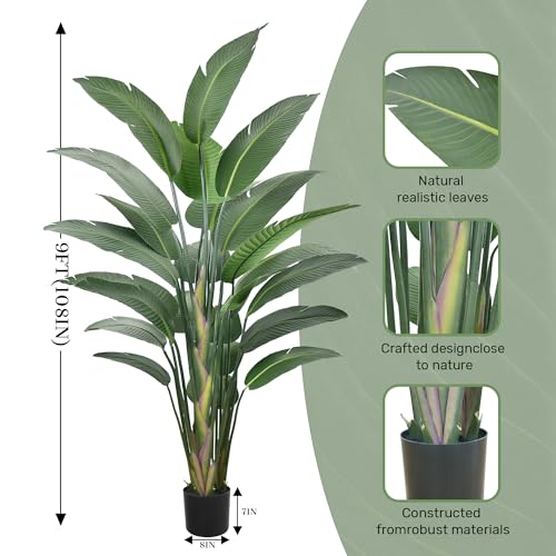 9FT Artificial Bird of Paradise Tree