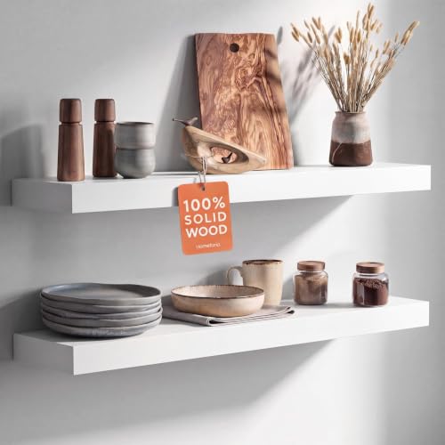 30 Inch Floating Shelves (3 Count)
