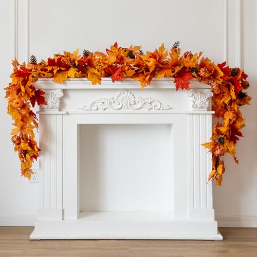 Fall Decor Fall Garland (6.8 Foot)