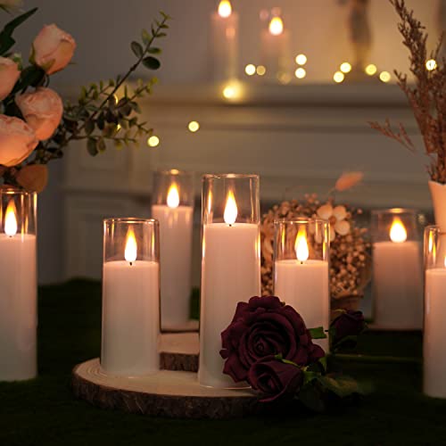 Magic Pure White Flameless Candles (9 Count)
