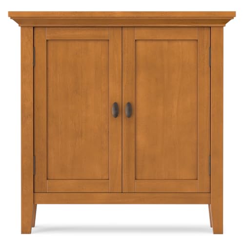 Redmond 32" Solid Wood Cabinet in Light Golden Brown
