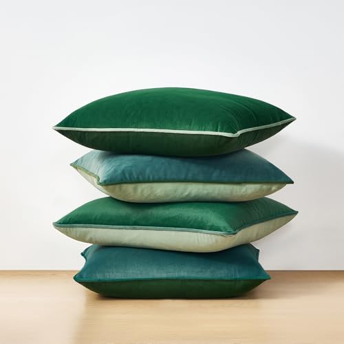 Decorative Throw Pillow Covers Cushion Cases (4 Count)