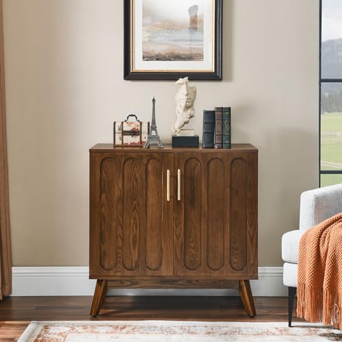 32" Mid Century Modern Sideboard Cabinet with Storage