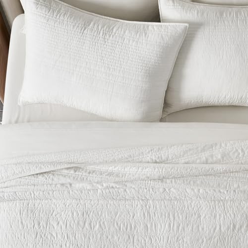 HOME 100% Cotton Modern Lines Quilt Set Queen Size