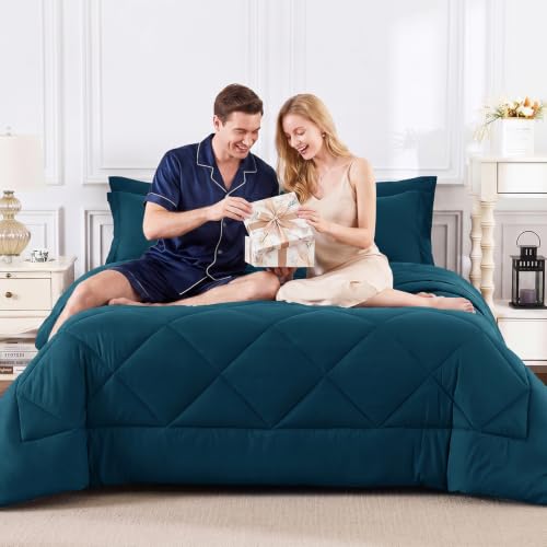 King Size Comforter Set Lyons Blue