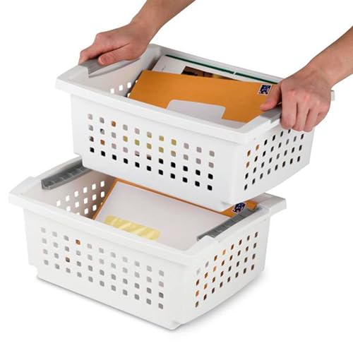 Medium Stacking Basket (4 Count)