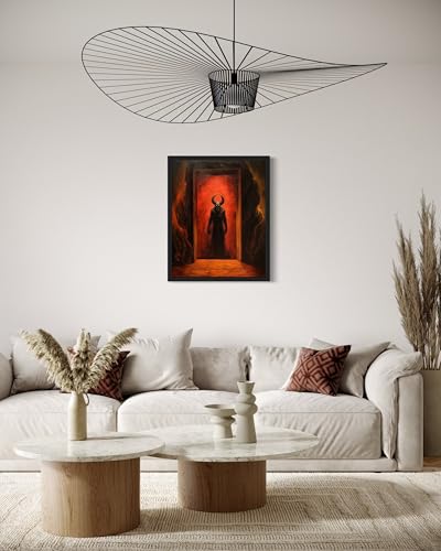 Satan and Hell Poster Art Print
