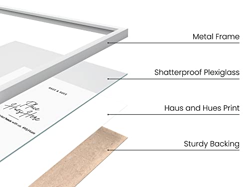 9x12 White Aluminum Frame Set of 3 (3 Count)