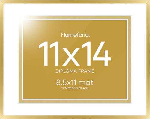 11x14 Gold Diploma Frame
