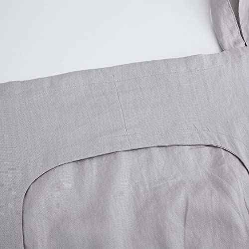 100% Linen Door Hanging Laundry Hamper Bag