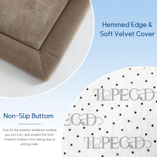 Baby Play Mat for Floor Nursery Rug Muscle Mat Area Rug Playroom Rug 59"x71" Playpen Mat Elastic Foam 1.3" Thick Crawling Mat for Babies