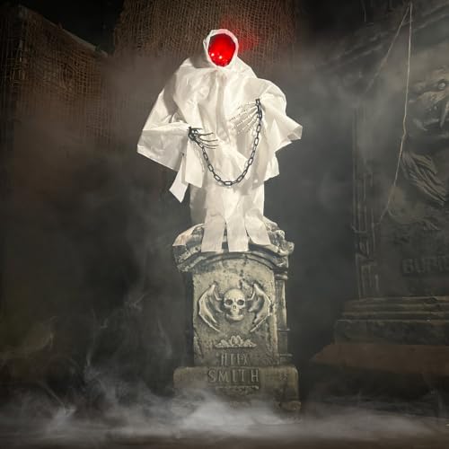 4.3 Ft. Animated Spectre on Tomb (4.2 ft Sprectre on Tomb)