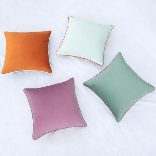 Decorative Throw Pillow Covers Cushion Cases (4 Count)