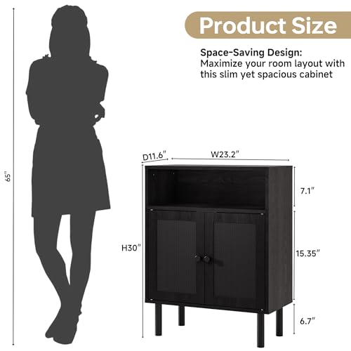 Rattan Storage Cabinet