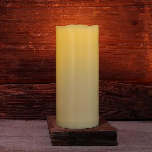 3" x 7" Outdoor Flameless Candles with Remote and Timer