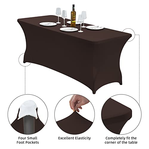 8FT Stretch Spandex Fitted Tablecloth