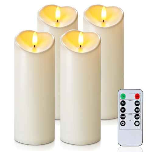 3x8 Waterproof Flameless Candles