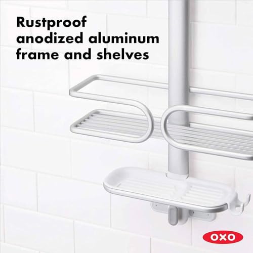 Good Grips 3 Tier Aluminum Shower Caddy
