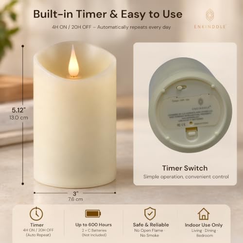 Flameless Candles with Timer