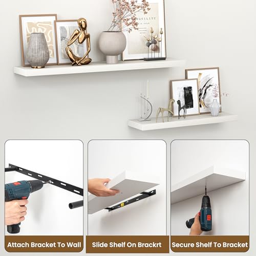 Floating Shelves for Wall 40 Inch (2 Count)