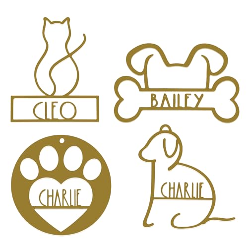 Man's Best Friend Personalized Pet Ornaments (2 Count)