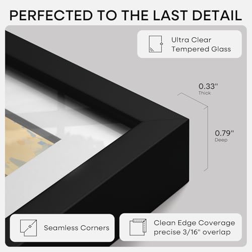 A2 Black Picture Frame