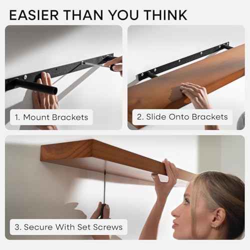 60 Inch Floating Shelves (3 Count)
