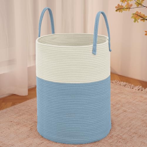 100L Cotton Rope Laundry Basket Hamper