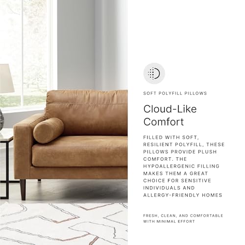 Telora Faux Leather 3 Seater Sofa Couch
